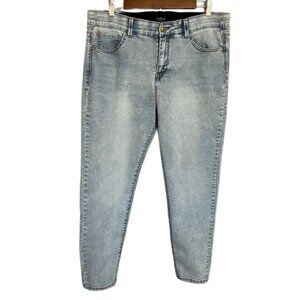 Curve Appeal Stretchy Light Blue Women's Jeans Plus Size 16